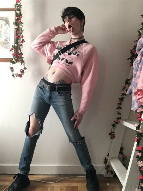 femboy sloppy top